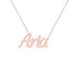 Gold Name Necklace - Aria